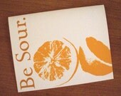 Recipe Card, Lemon, Greeting Card, Stationery, Note Card, Garden, Thinking of You, For Him, For Her, Humorous, Funny, Over the Hill Card