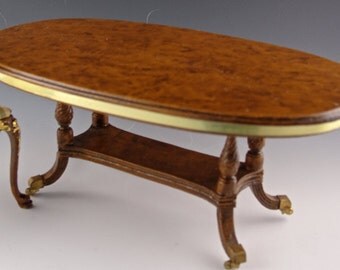 The Pierce Dollhouse oval table