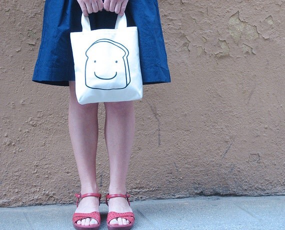 Cotton canvas tote bag SANDWICH BAG-Meal bag-TOTE