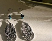 Peacock Charm Dangle Earrings