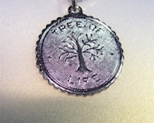 Spiritual Tree of LIFE Charm in STERLING Silver