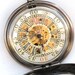 Groomsman Gift - Steampunk Pocket Watch - DELUXE SHERLOCK HOLMES - Necklace - Mechanical - Gray Silver - Neo Victorian - GlazedBlackCherry