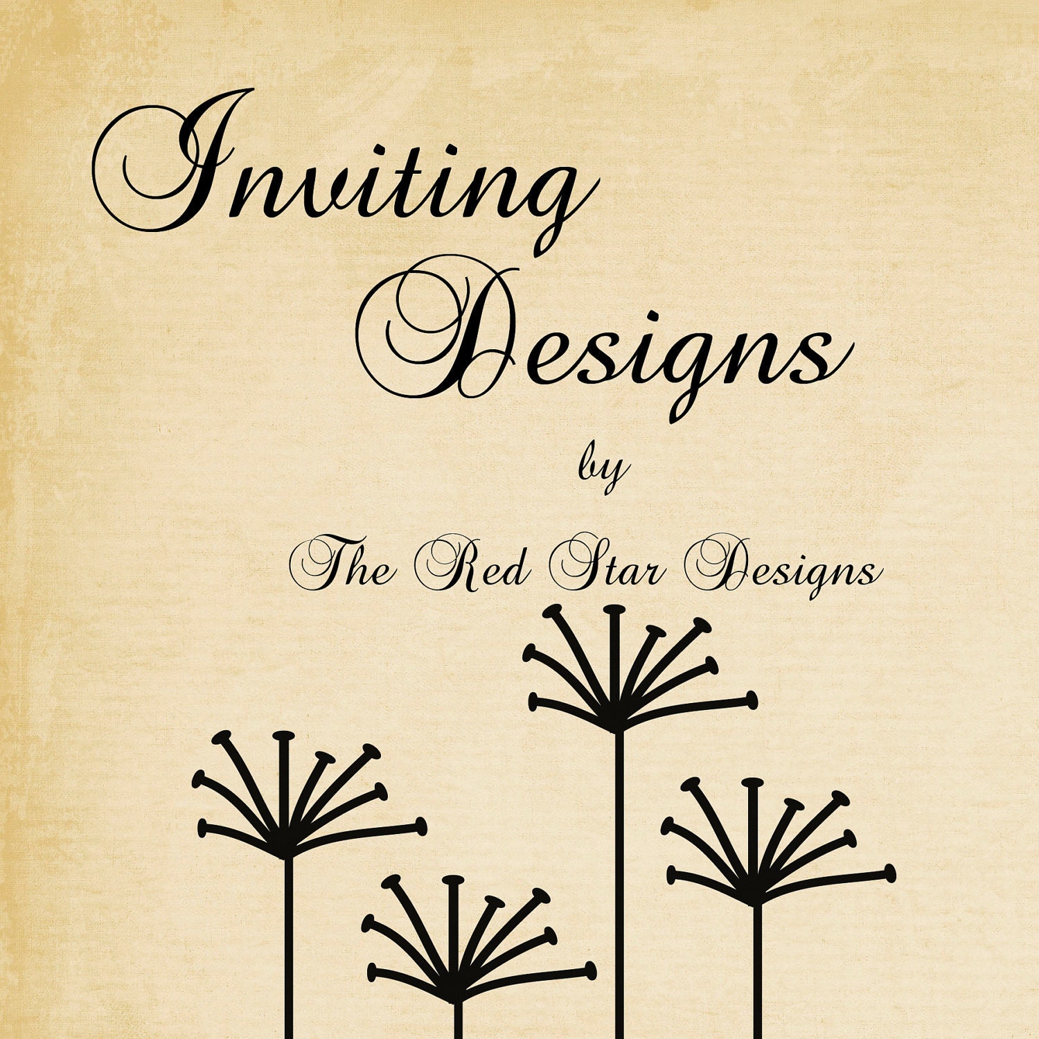 CUSTOM ORDER-Invitation Package