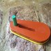 Vintage Litho Tin Party  Noise Maker Toy  Crank