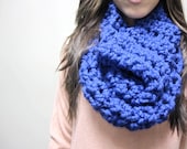 Chunky Cobalt Neckwarmer