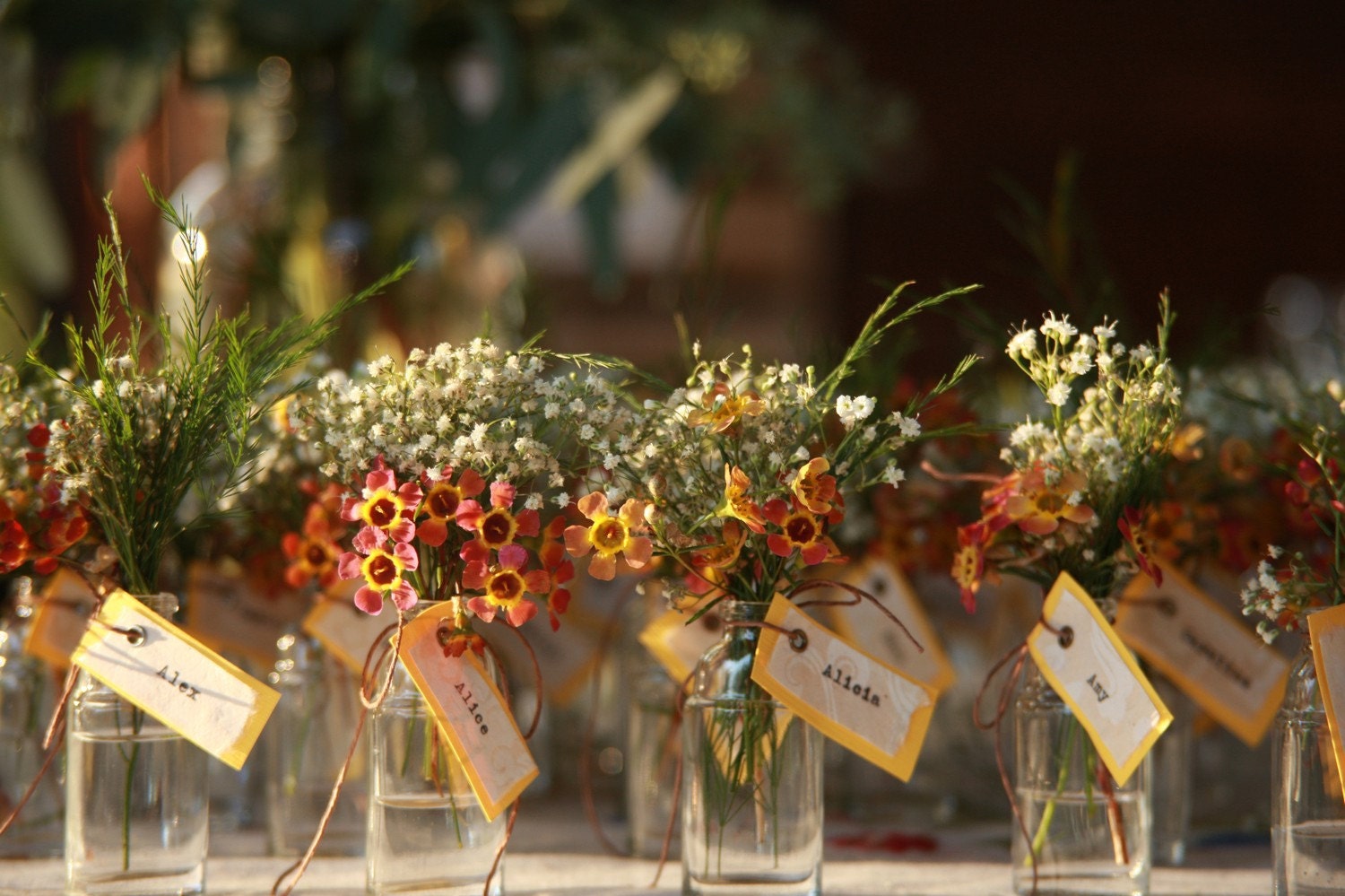 Unique Wedding Place Card Favor -The Alice