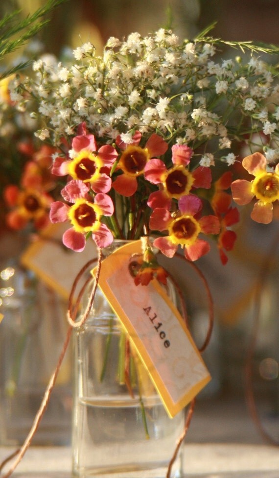 Unique Wedding Place Card Favor -The Alice