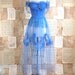 vintage 50s tulle garden gown s