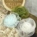 Organza Rose in Willow - Handmade Ribbon Flower - Brooch, Pin, Hair Clip, Shoe Clips, Headband