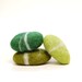 Felted Stones,  Green stones wool ecofriendly decor paperweight moss olive holiday unisex