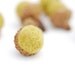 Felted Acorns,  moss nature woodland decor olive green ecofriendly