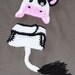 Cow hat and diaper cover
