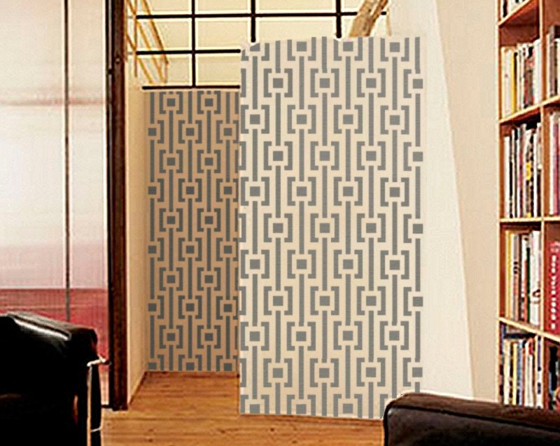 Wall STENCIL - MOD Pattern -Large, Reusable Modern Wall Stencil - Easy DIY Home Decor