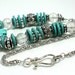 Turquoise and Crystal Chunky Necklace