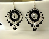 SALE Crystal Beaded Earrings