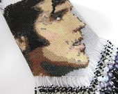 SALE Elvis Portrait Amulet Necklace