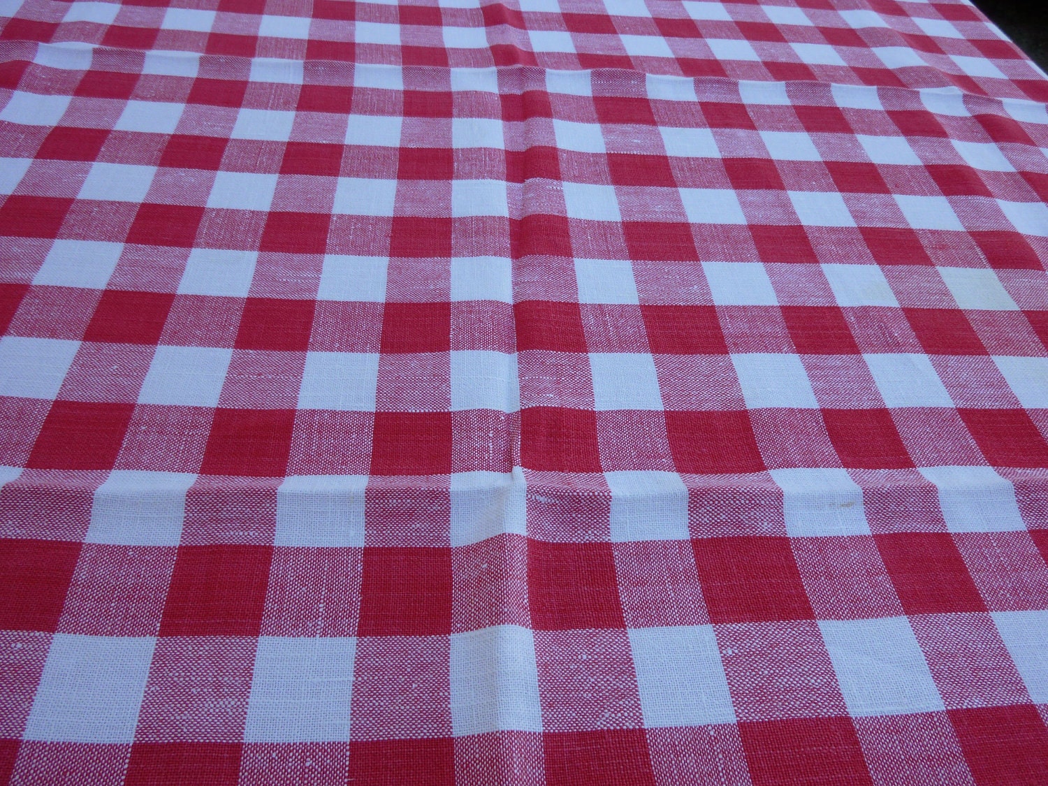 Checkered Picnic Tablecloth