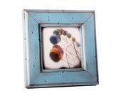 4x4 square picture frame - Blue