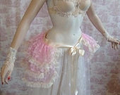 ARABELLA  Lace BURLESQUE  Bustle Skirt  STEAMPUNK