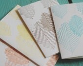 Leaf Letterpress Notecards
