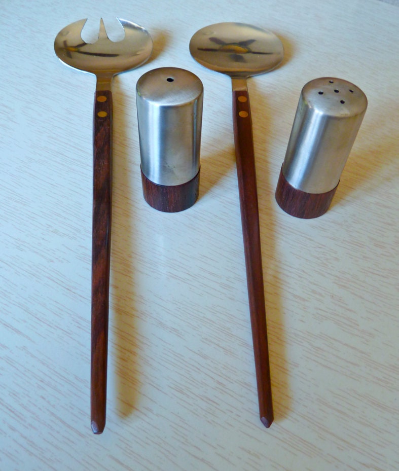 Vintage Modern Salad Set - Still in box
