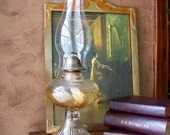 Vintage Oil Lamp Eagle Burner