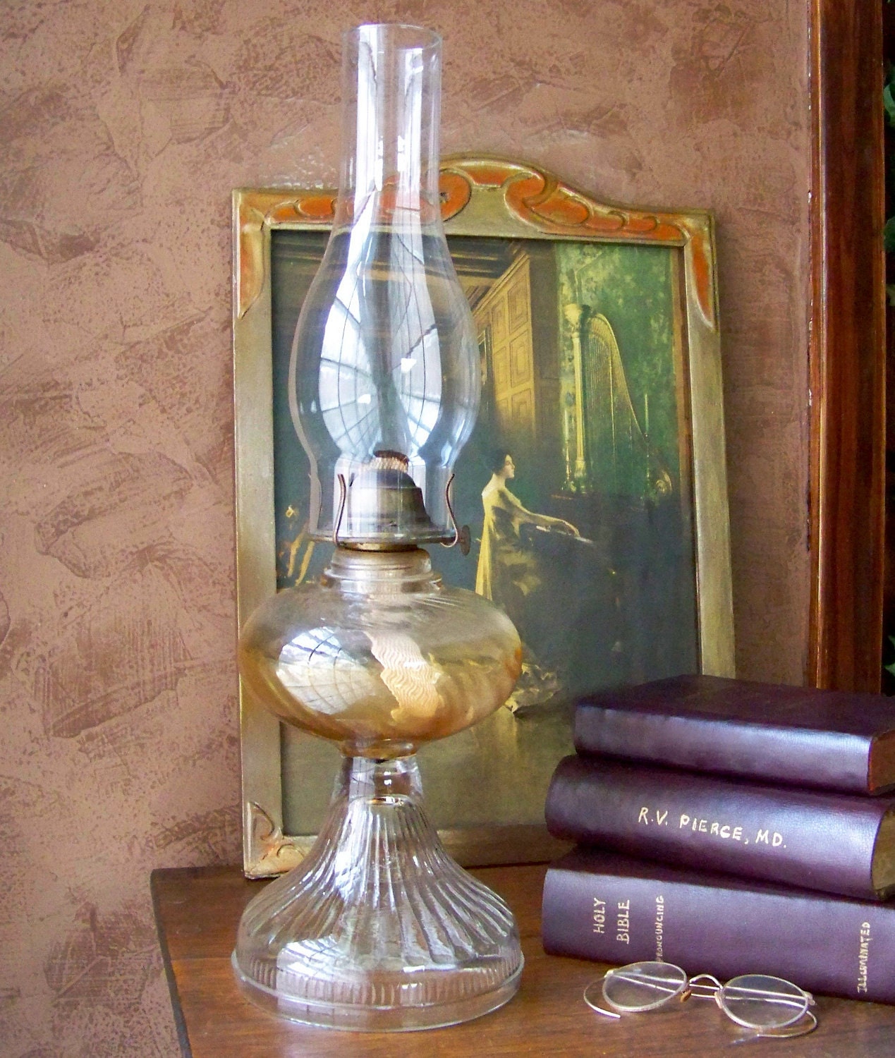 Oil Lamp Eagle Burner