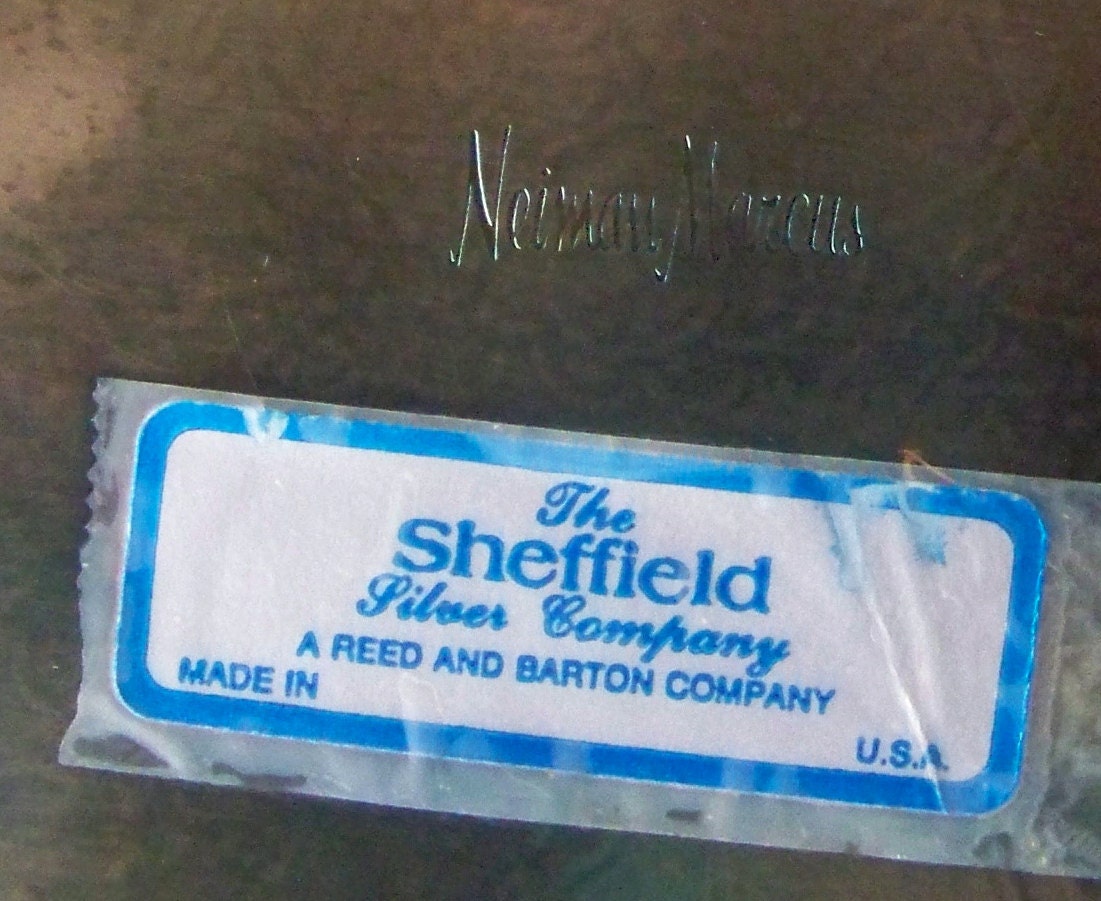 Vintage Silver Plate Serving Tray