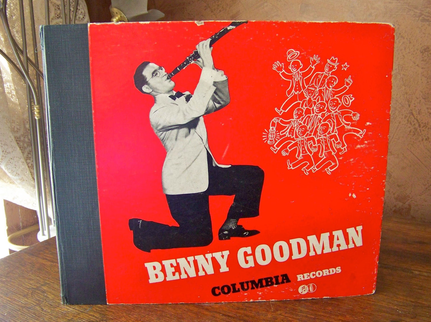 Vintage Benny Goodman 78 RPM Record Album