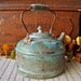 Antique Primitive Copper Teapot