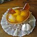 Vintage Carnival Glass Hen Serving Bowl