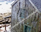 Rockport Shack 8x10 Limited Ed Fine Art Metallic Print by GailearaiGetchell - GailearaiGetchell