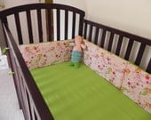 Mermaid Themed 6-Piece Crib Bedding Set with Quilt