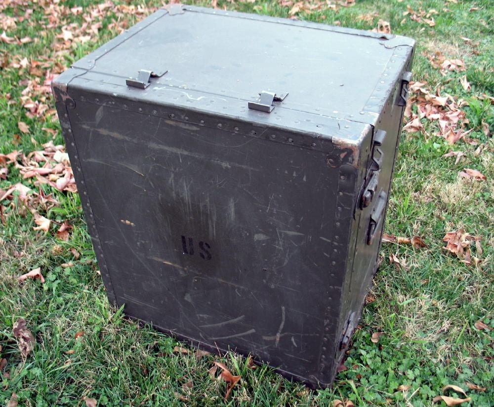 Vintage Military Field Desk US GI Issue