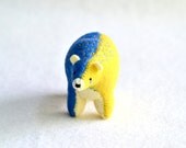 zodiac spirit bear - gemini - month of june - soft sculpture animal