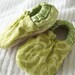 SALE Green Confetti Booties 0-6 Months Ready to Ship