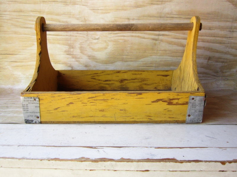 Primative Ocher Garden Tote