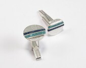 Sterling Silver Cufflinks - Sky and sea -  Wedding Jewelry
