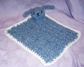Amigurumi Baby Bunny Lovie Blanket FREE SHIPPING