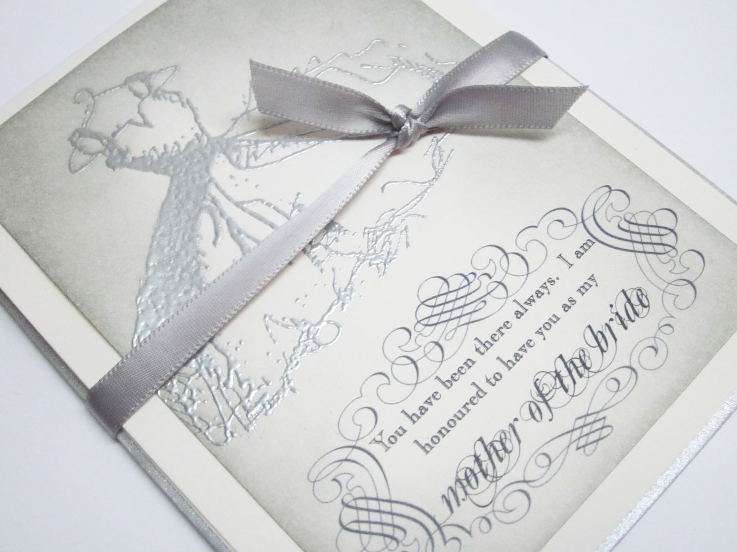 Mother of the Bride-AND Father of the Bride card by anista designs