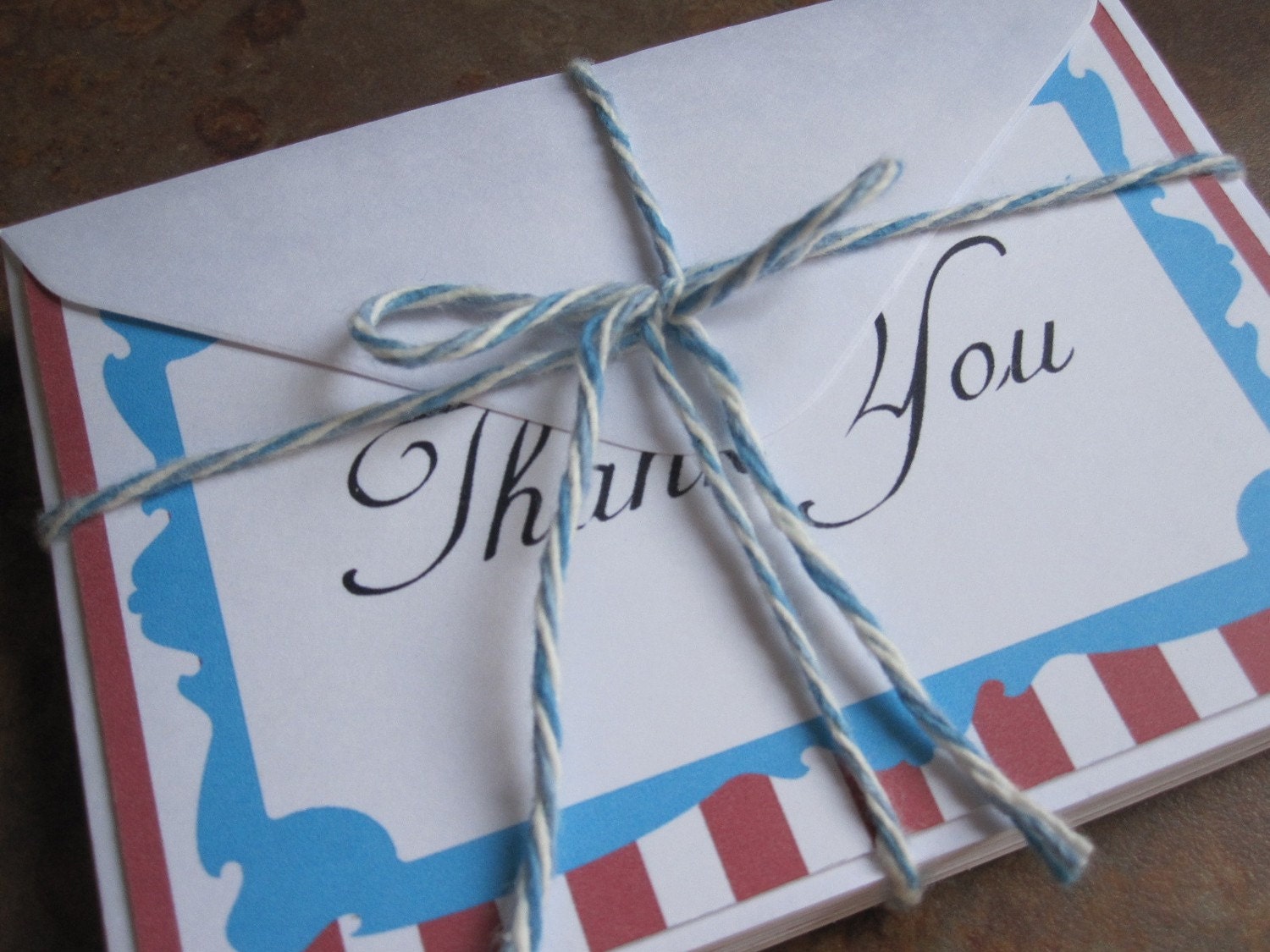 PRINTABLE (Thank You NOTES) - "Old Time" Carnival Collection- Vintage Design Il_570xn