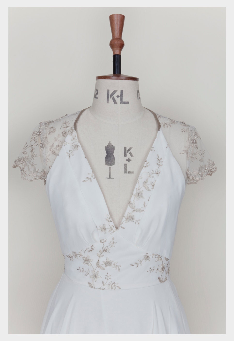 Lucille 1940's inspired Bridal Gown.