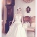 Greta 1930's inspired bridal Gown - As featured in Etsy Europe Spring lookbook.