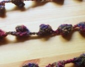 Bobble Garland - Olive, Rust, Navy, Red & Purple