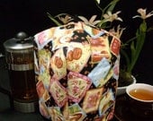 French Press Cozy - Jumpin Java Coffee - Fits 8 Cup Coffee / Tea Press