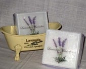 Lavandula Lavender  Natural Shea Butter Lavender Soap Vegan Friendly ECS