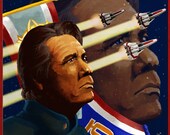 Battlestar Galactica - Adama Propoganda Poster