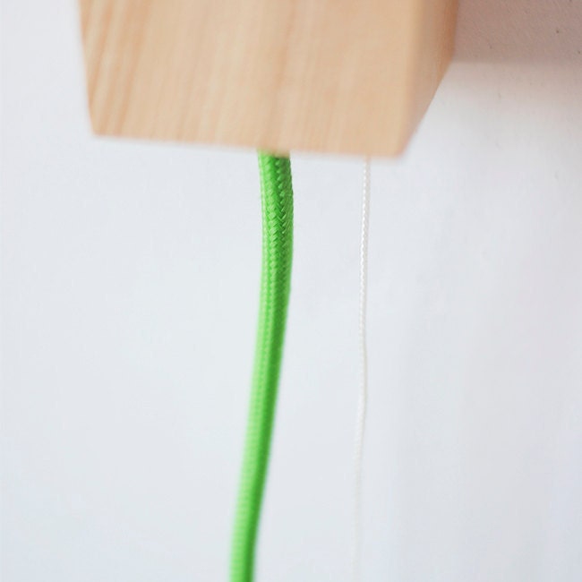 wall lamp/ cursor / bright green