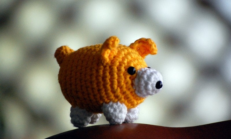 Corgi Amigurumi Pembroke Welsh (Leela) Crochet Plush