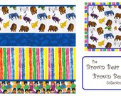 SAVE 10% Brown Bear 4 Piece Crib Bedding Set
